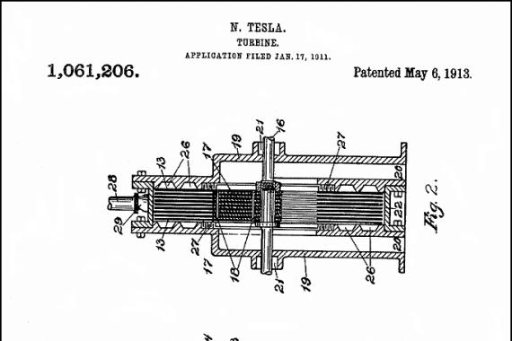 Турбина Тесла – простое и красивое решение технической задачи